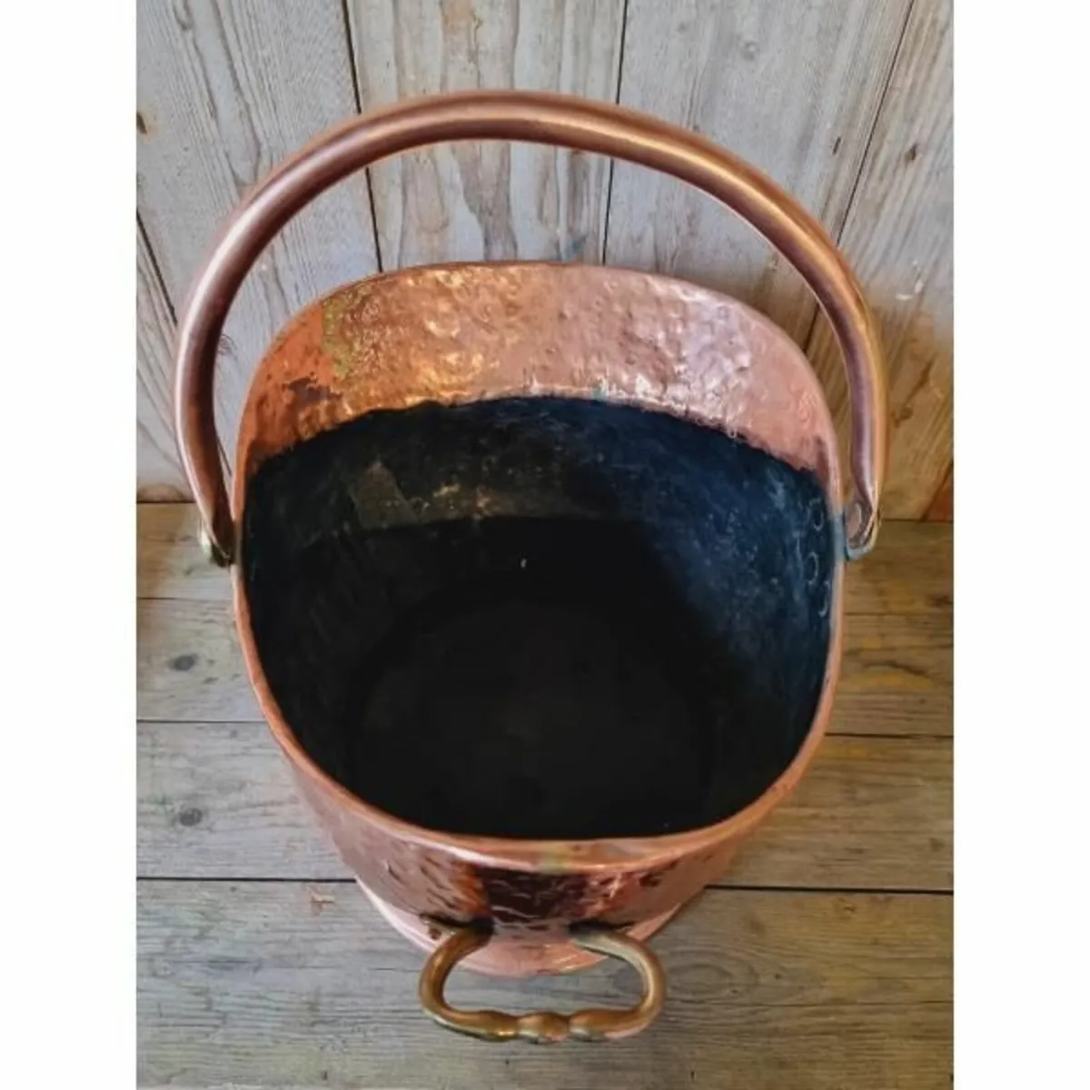 Copper Coal Scuttle KAS910 - Image 3