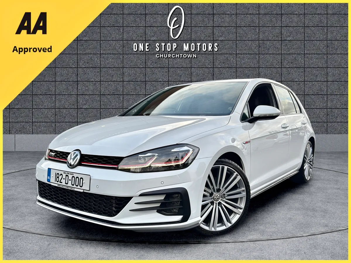 182 VW Golf 2.0TSI GTI MK7.5 DSG*HUGE SPEC LEATHER - Image 1