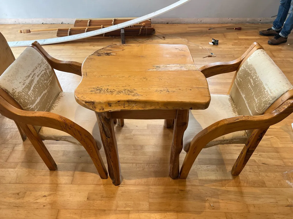 Two tables and 6 chairs - Image 3