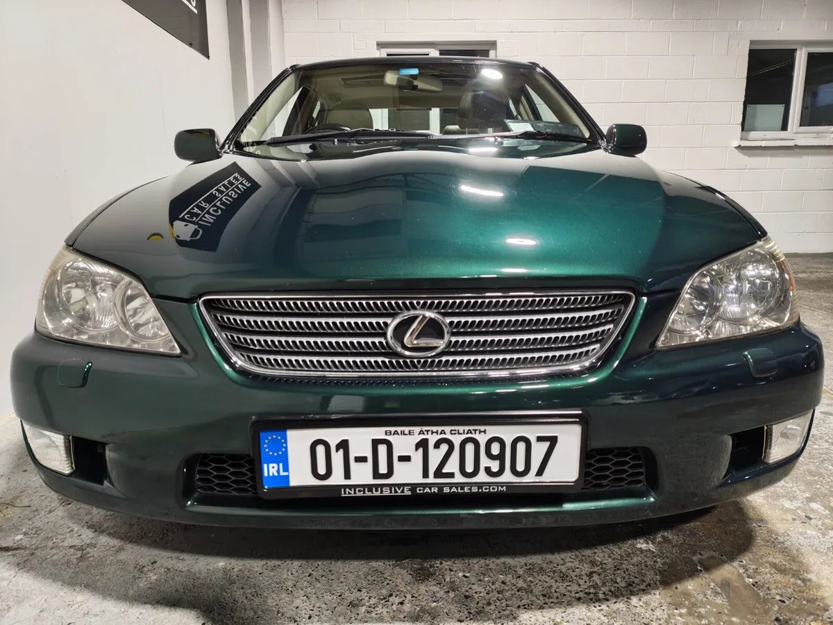 Lexus IS 2001 79 MILES FULL SPEC - Image 2