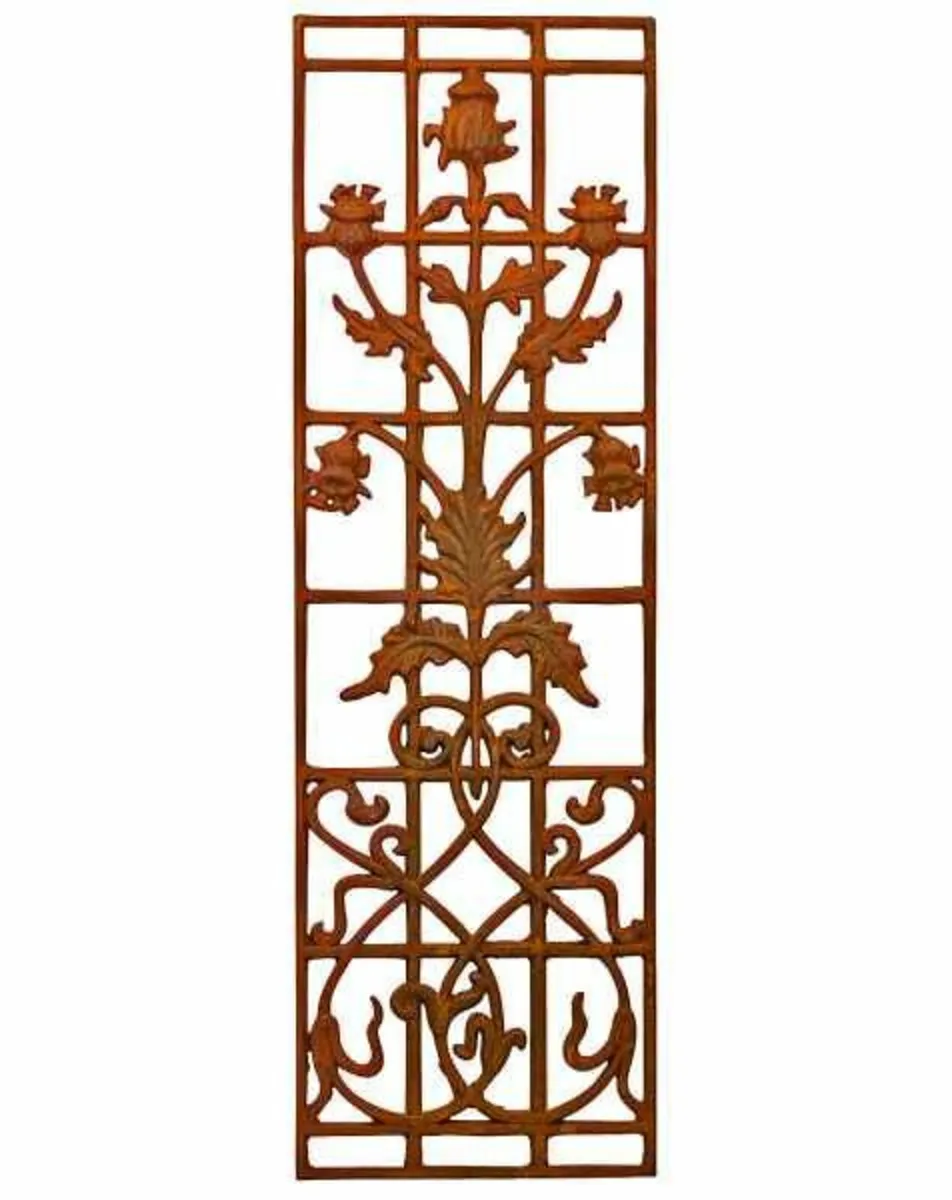 Cast Iron Decorative Grille - Image 1