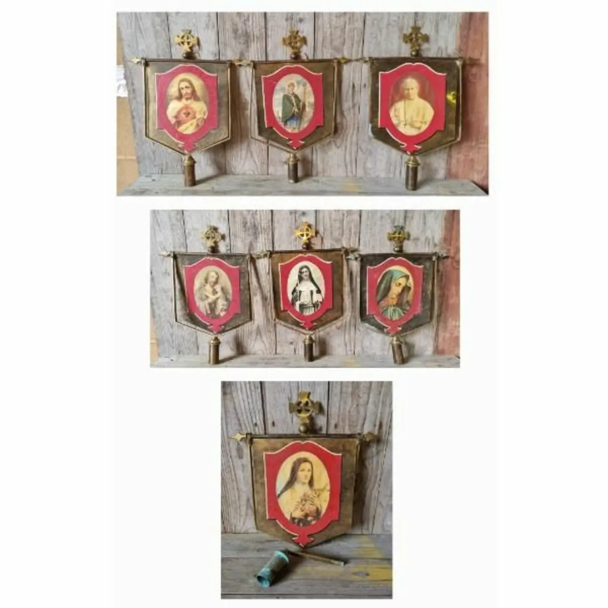 Religious Banners – Set of 7 KAS897 - Image 1