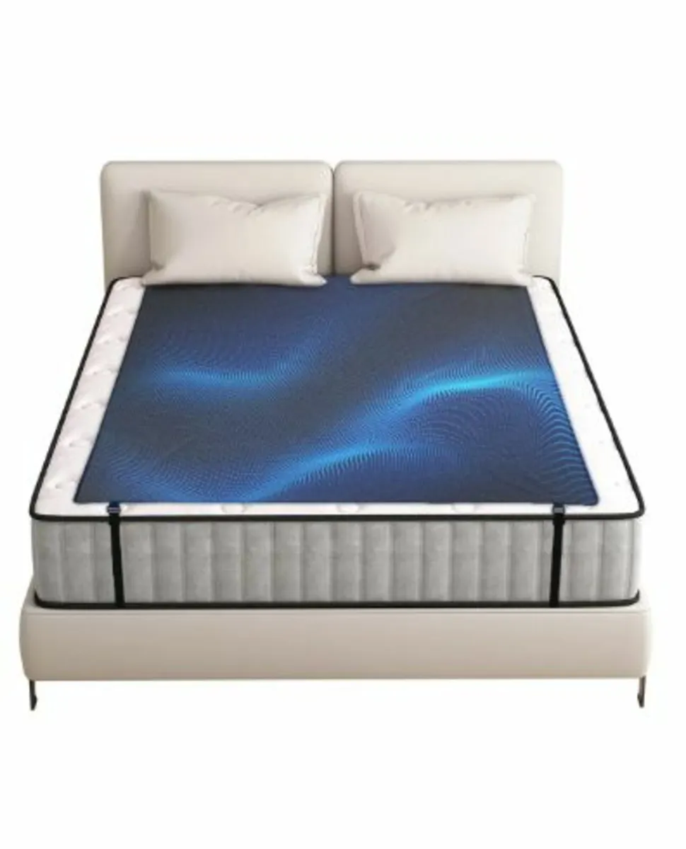 Grounding Mat, 73 x 54 in Anti-Slip PU Leather - Image 1