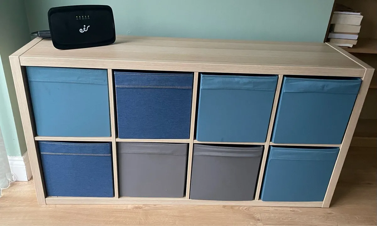 IKEA 8 Klax, coffee/play table and Billy Book case - Image 2