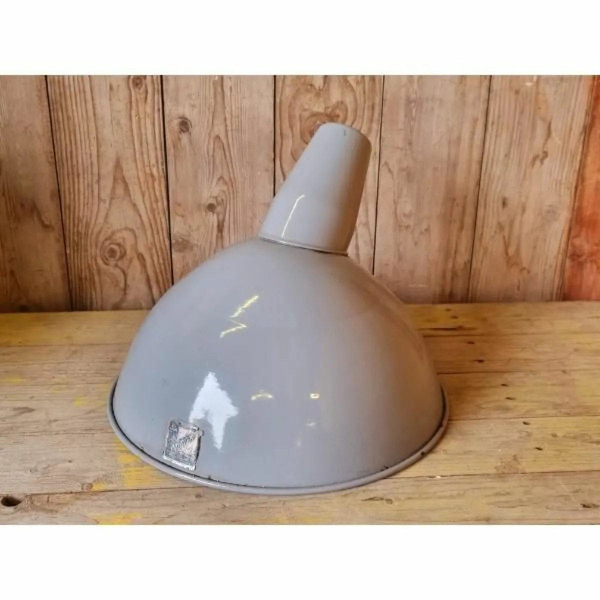 Industrial Shade – Enamel – Grey KAS886 - Image 1