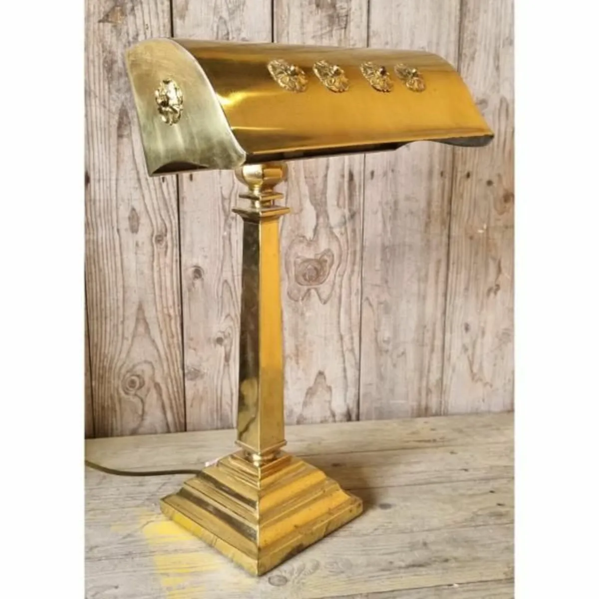 Bankers Light – Brass – Large KAS885 - Image 1