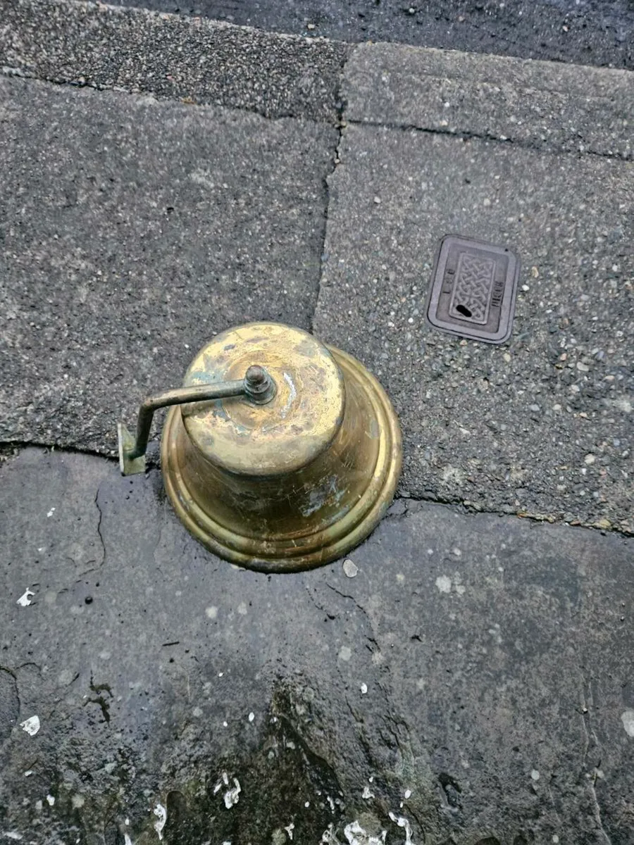 Vintage Large Brass Bell - Image 3