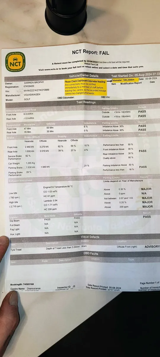 Volkswagen Golf 2007 - Image 3