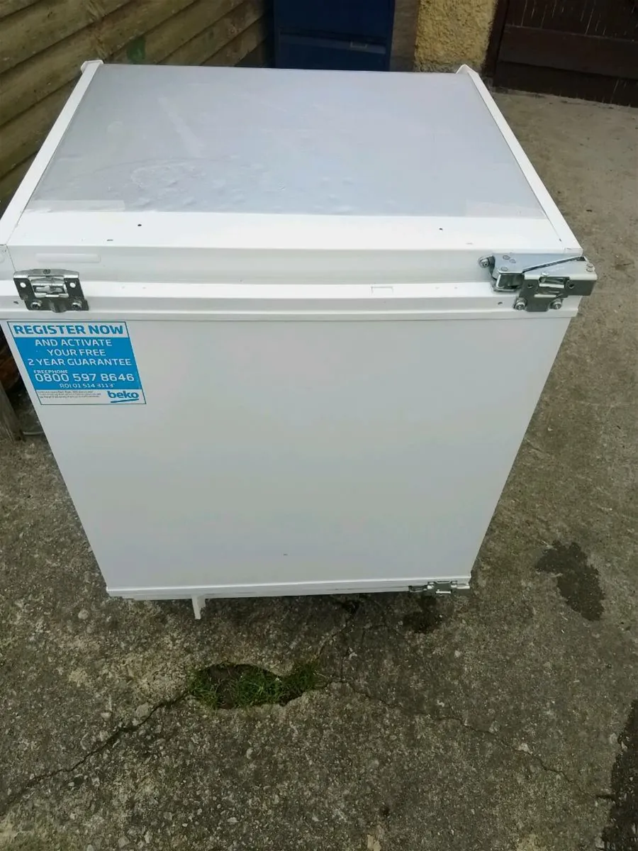 integrated small under fridge - Image 1