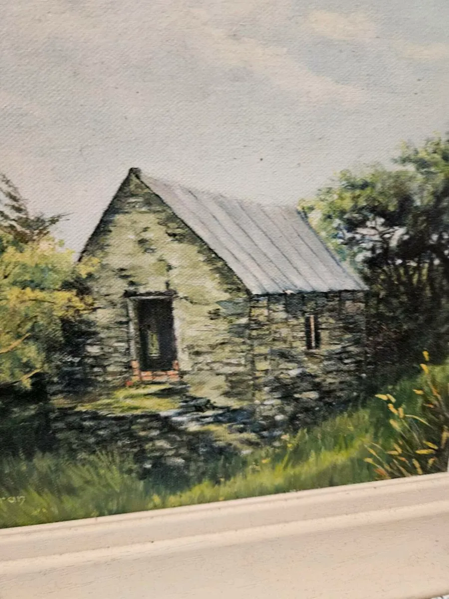 Picture Oil on Canvas - Image 4