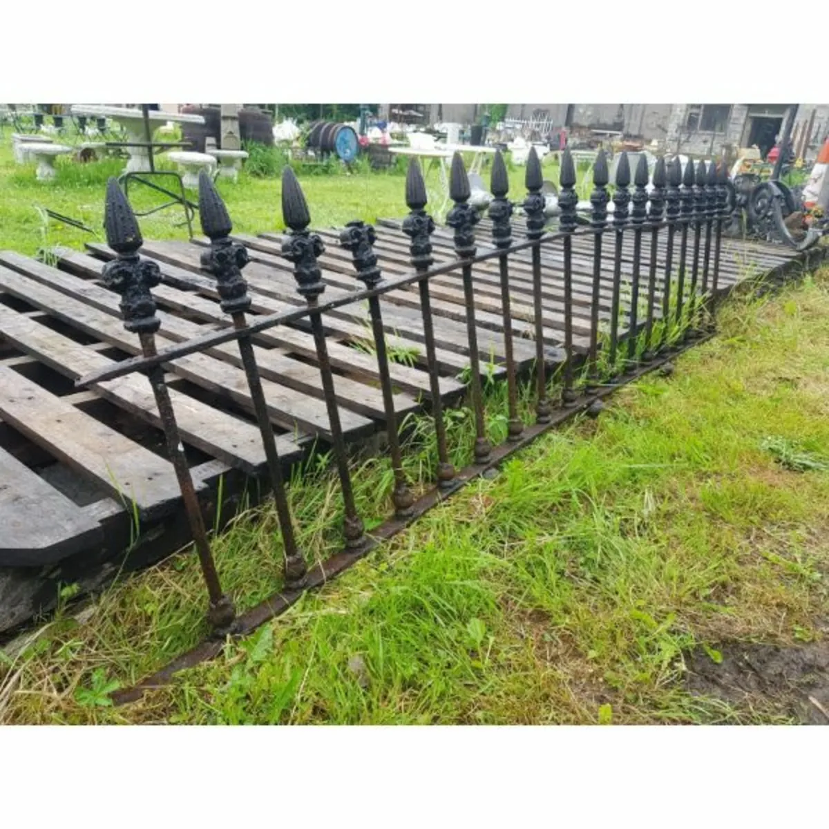 Railing 4 – Wrought Iron Wall – Dark – KAS15 - Image 2