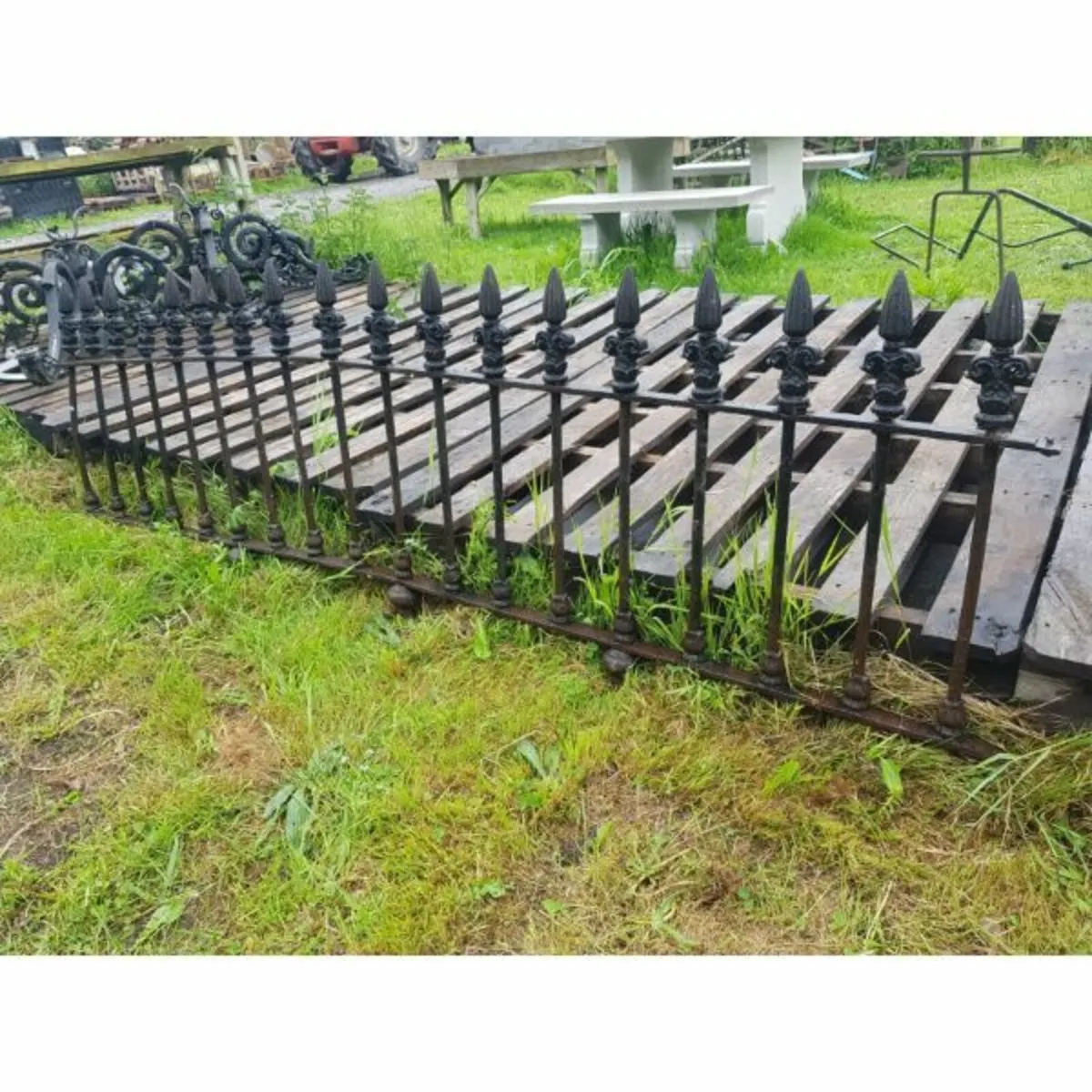 Railing 4 – Wrought Iron Wall – Dark – KAS15 - Image 3