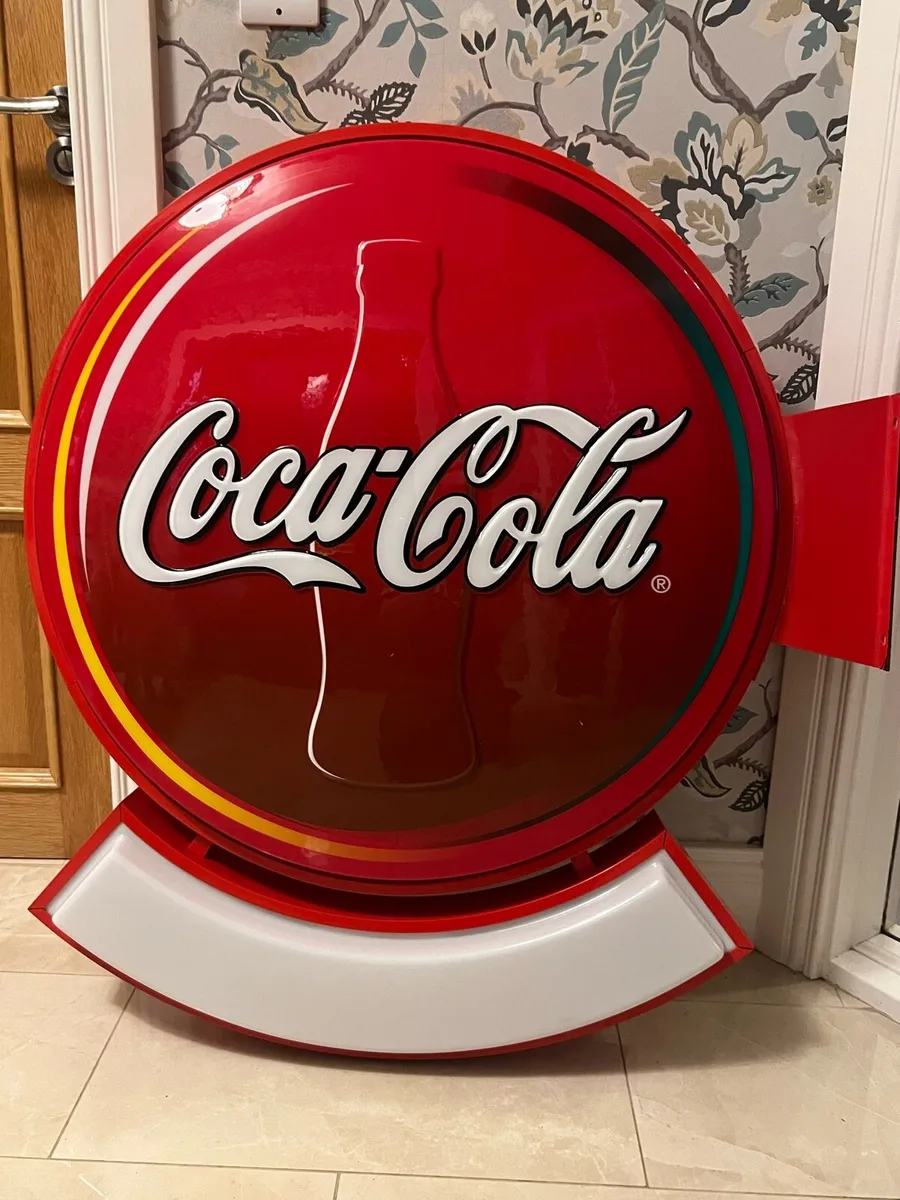 Coca Cola exterior Advertisement sign - Image 1