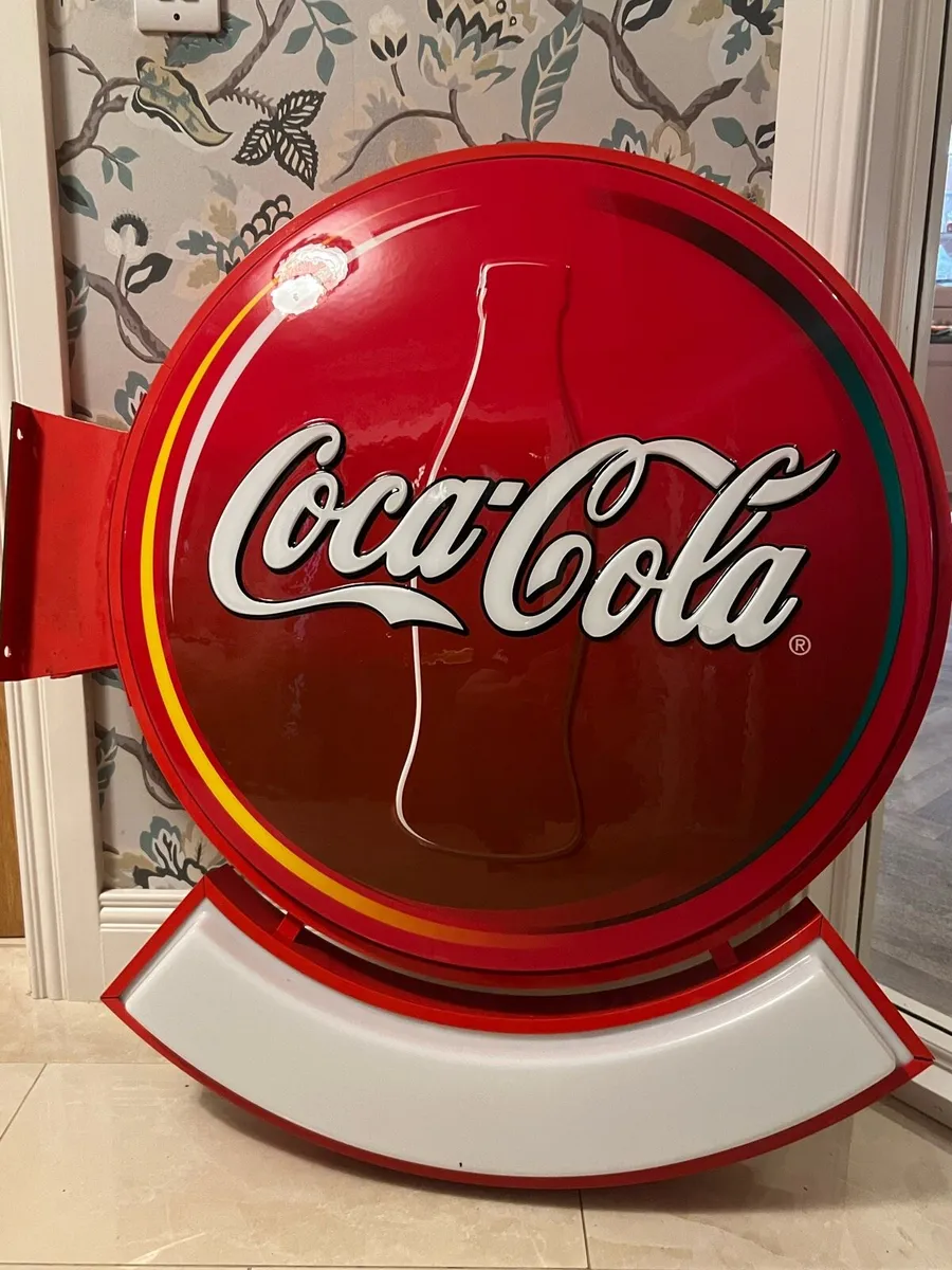 Coca Cola exterior Advertisement sign - Image 2
