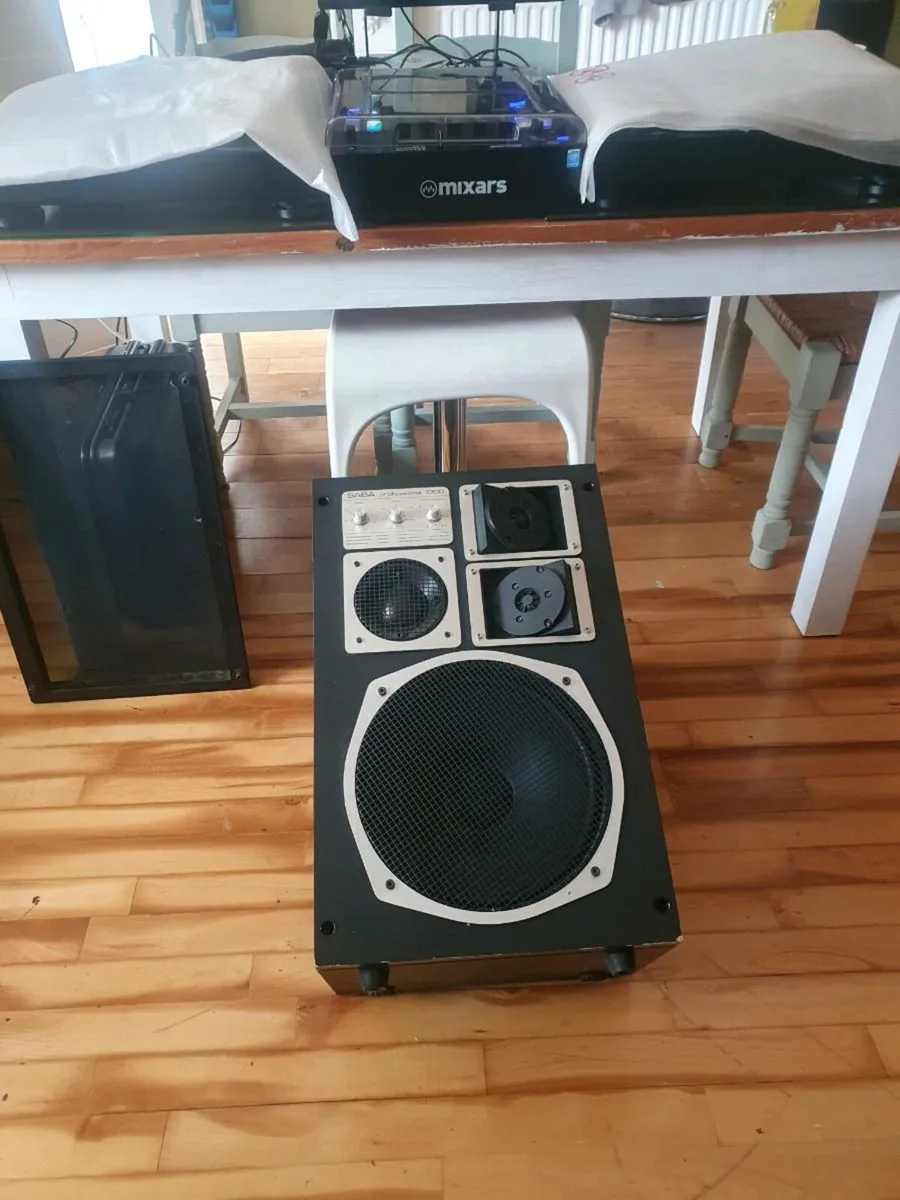 Large Loudspeaker rare vintage - Image 4