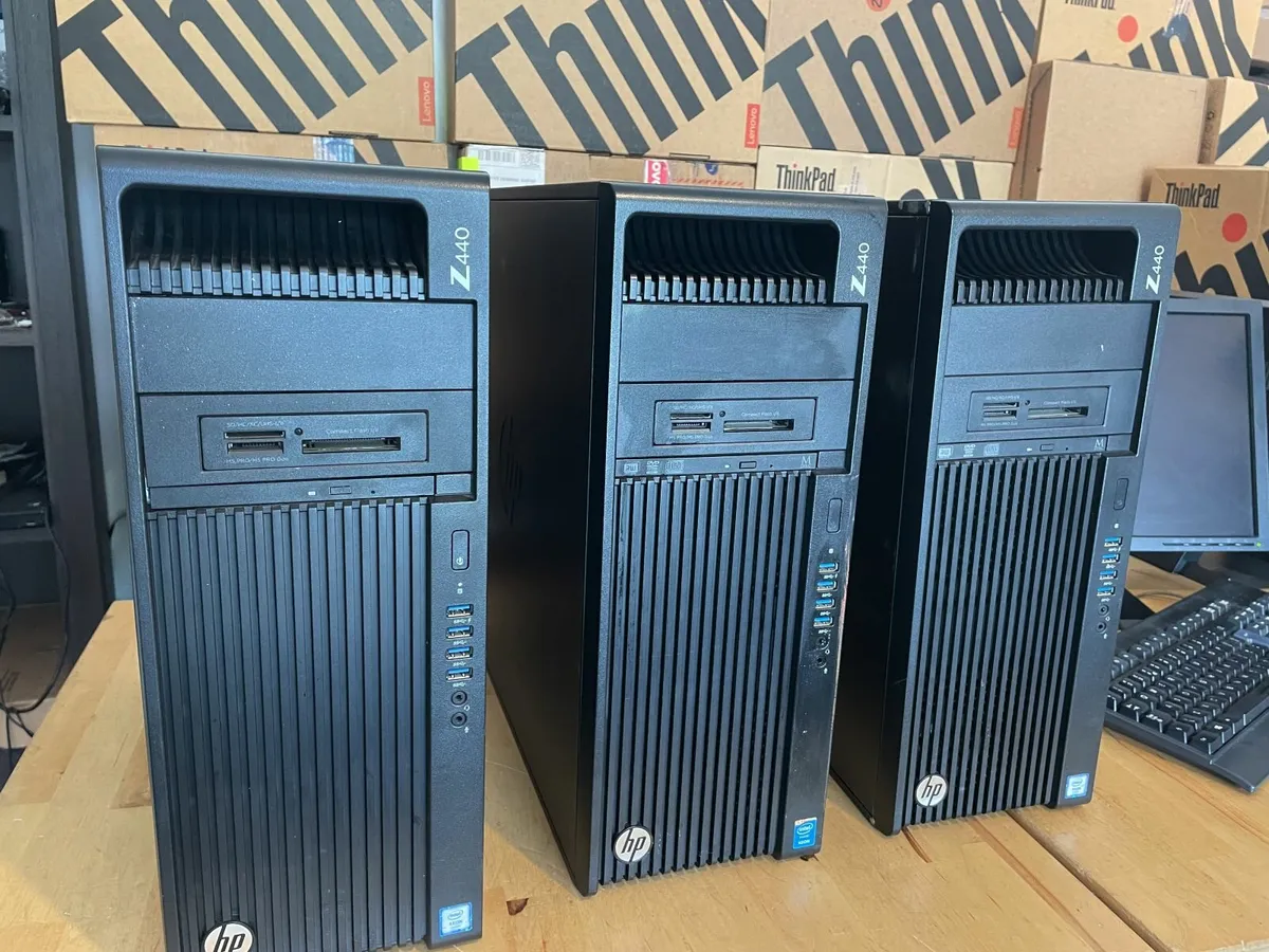HP Z440 Workstation PCs-32Gb Ram-Graphics-Delivery - Image 1