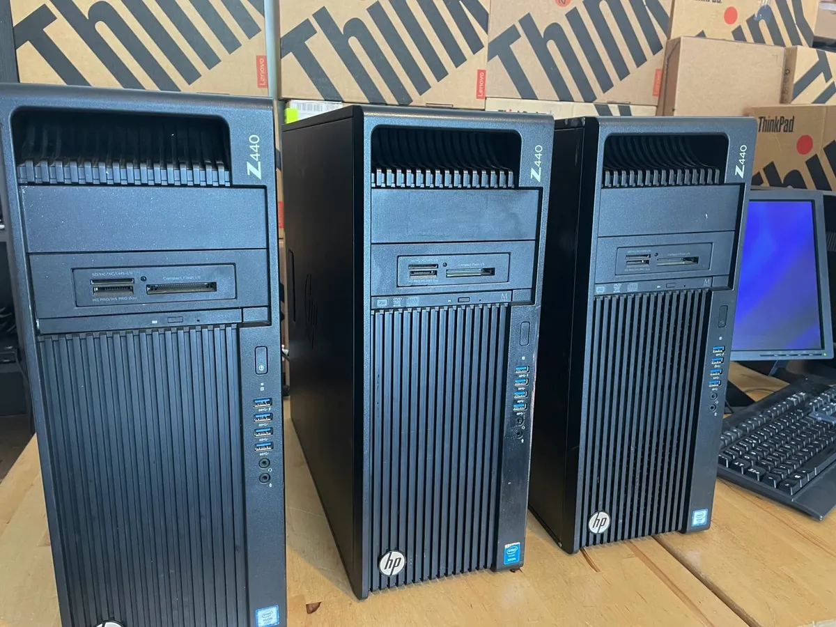 HP Z440 Workstation PCs-32Gb Ram-Graphics-Delivery - Image 2