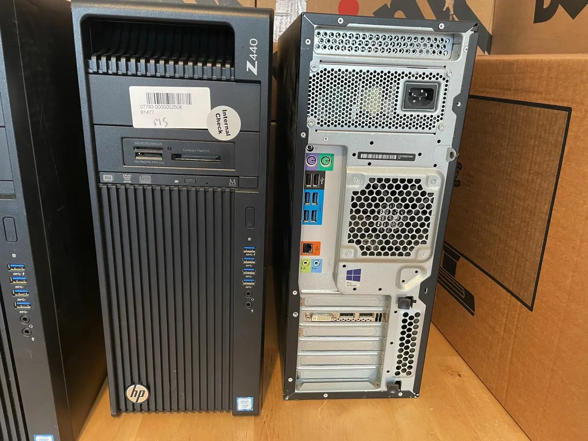 HP Z440 Workstation PCs-32Gb Ram-Graphics-Delivery - Image 3
