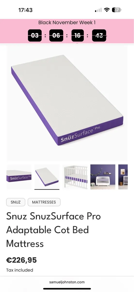 Cot / Toddler bed - Image 2