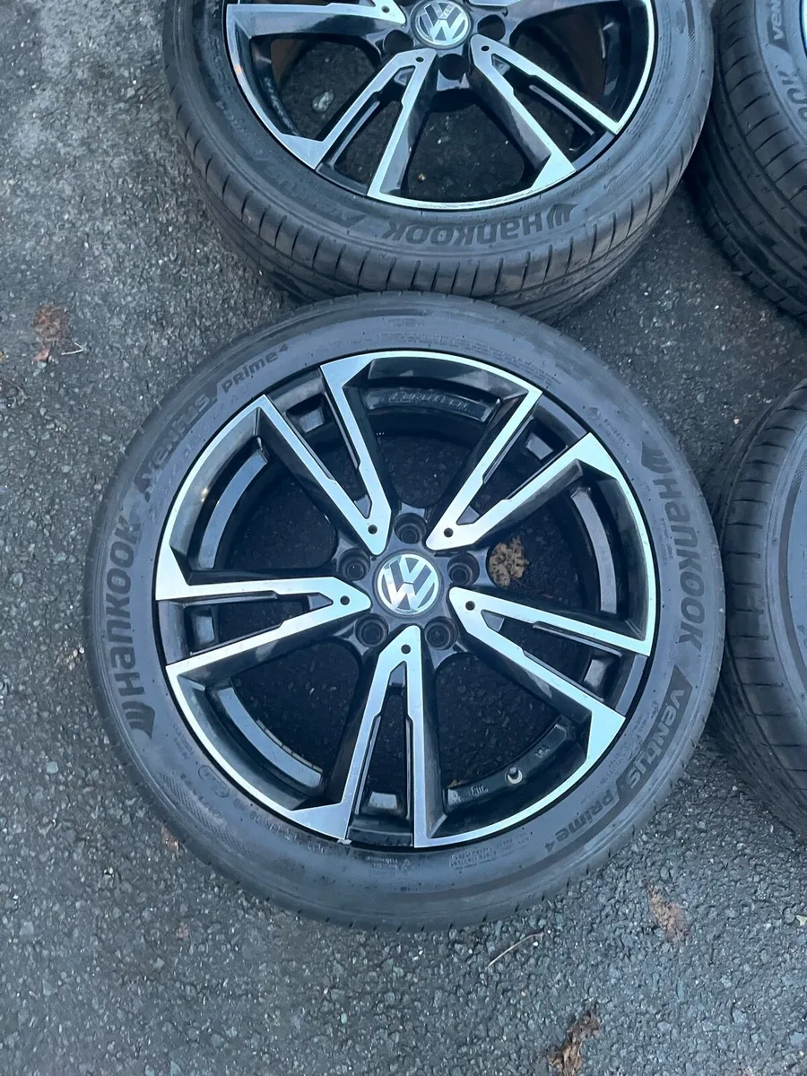17’ VW Golf Caddy 5x112 alloy wheels - Image 3