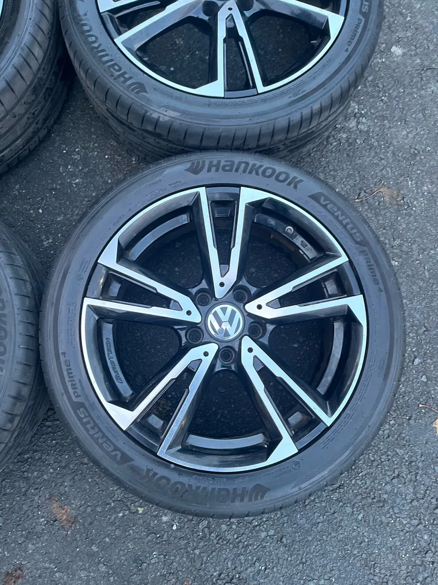 17’ VW Golf Caddy 5x112 alloy wheels - Image 4