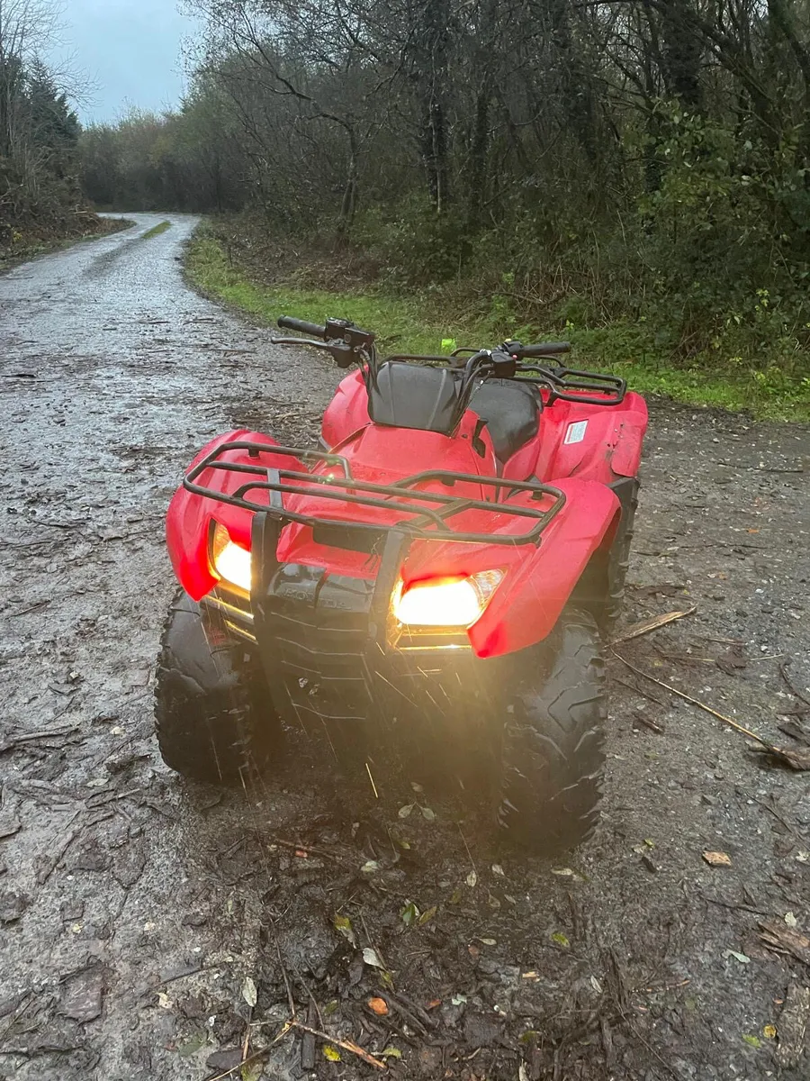 Honda 420 !new back axle! Selectable 2nd/4wd - Image 4