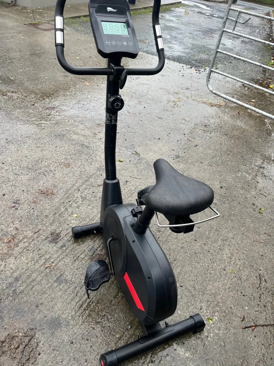 Crivit Exercise Bike & Walk Pad with Remote - Image 2