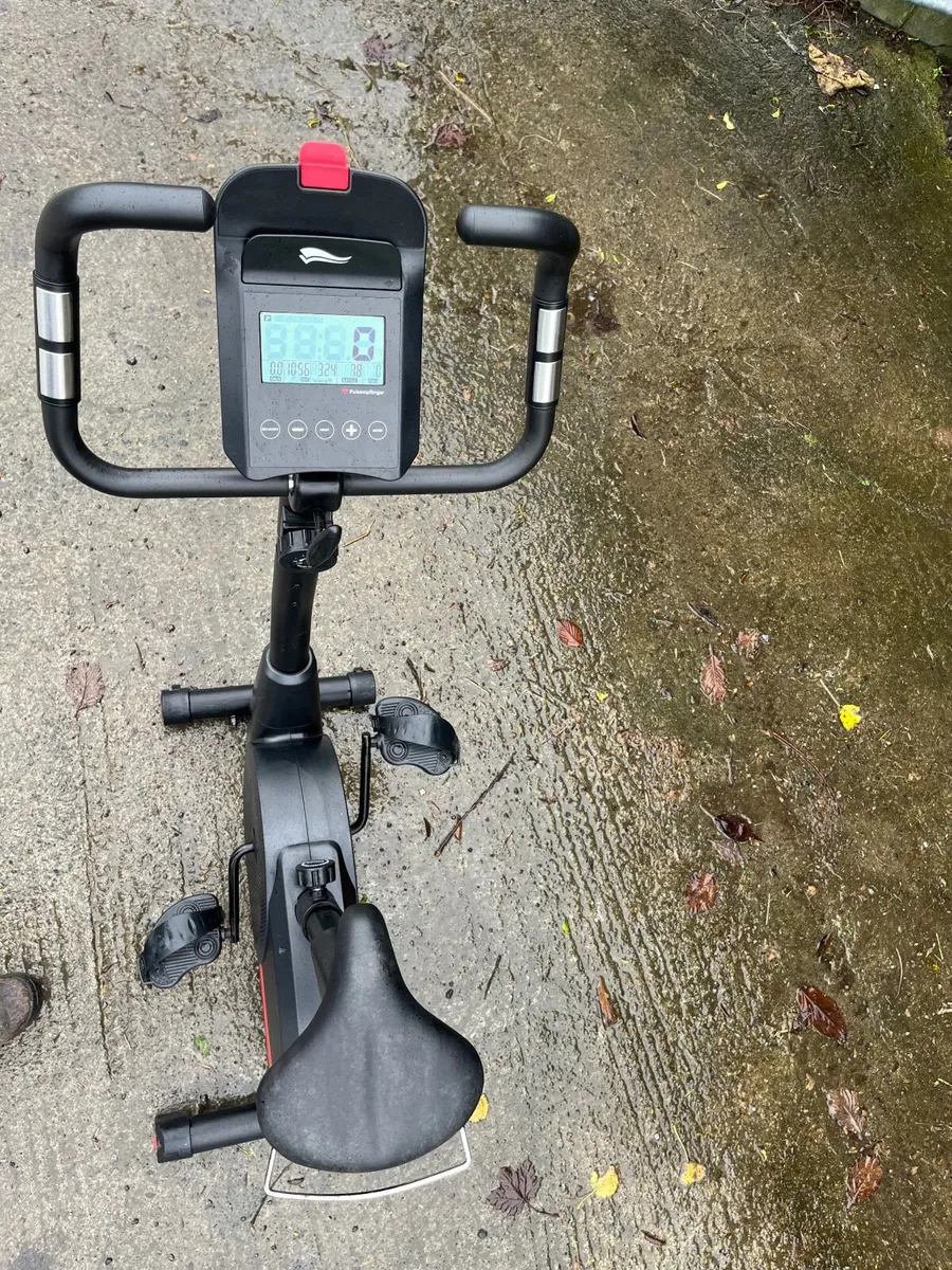 Crivit Exercise Bike & Walk Pad with Remote - Image 1