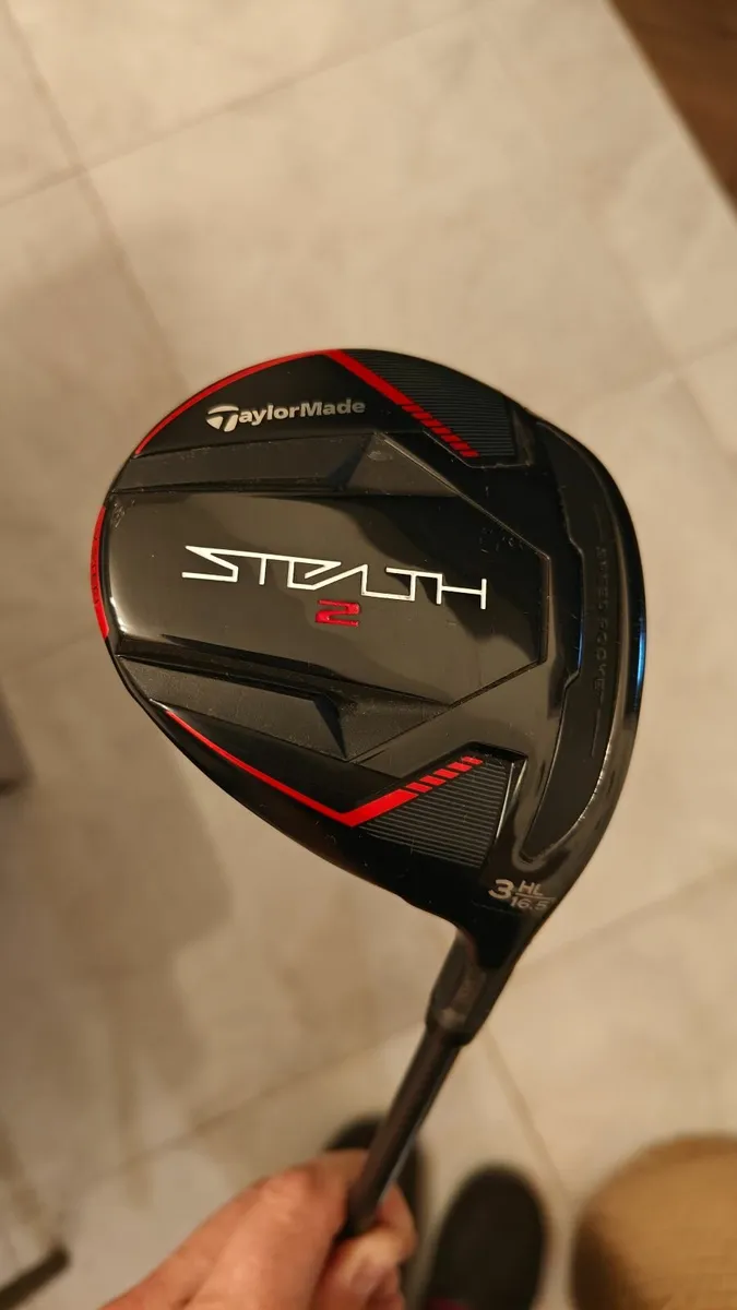 TaylorMade Stealth2 3HL 16.5 Wood with Hzrdus Smok - Image 1