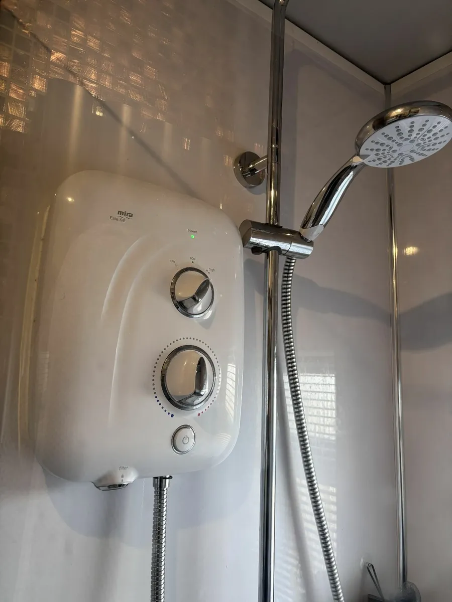 Mira Elite SE shower 10.8kw with dual heads - Image 1