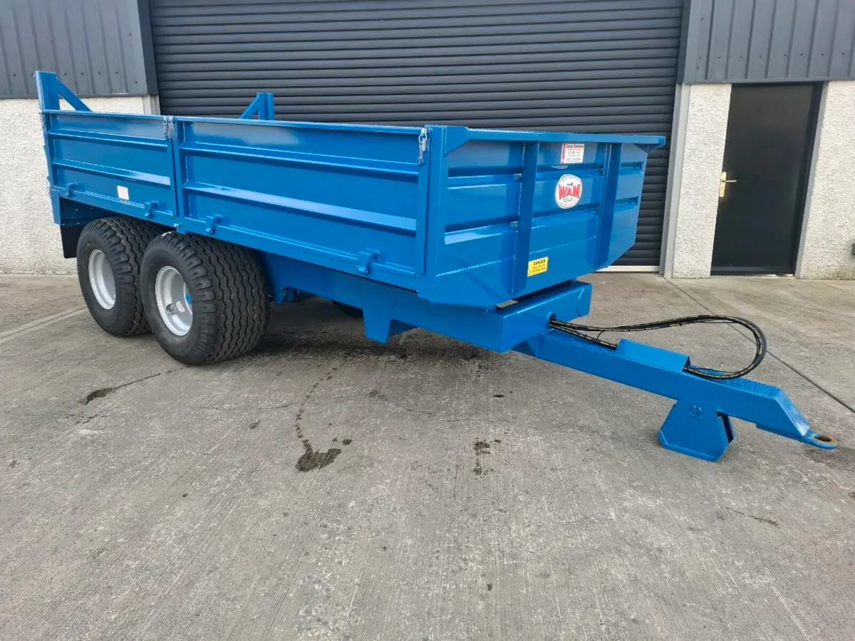 New Wam 13ft x 7ft tipping trailers - Image 1
