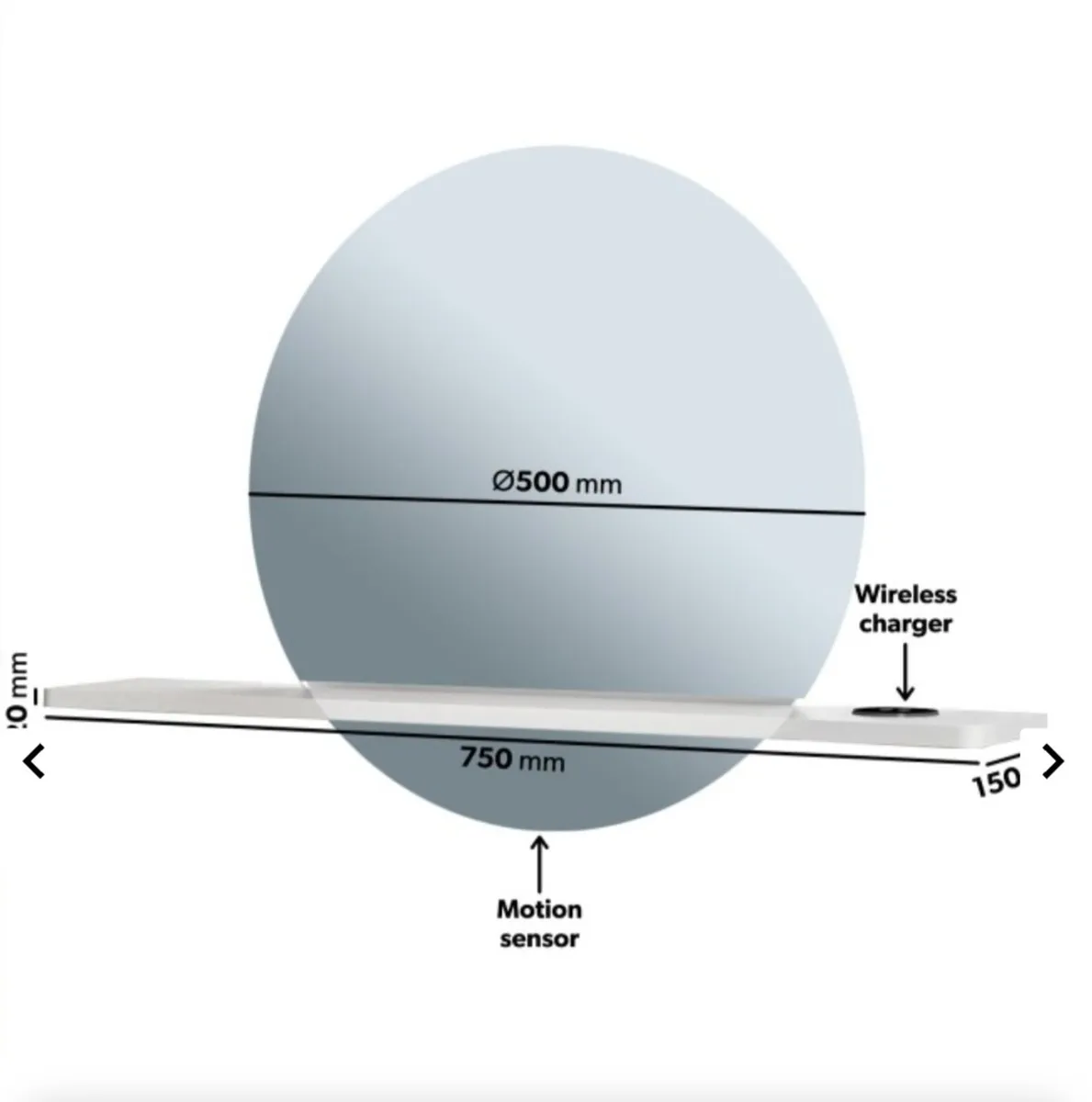 Bathroom Mirror - Image 4