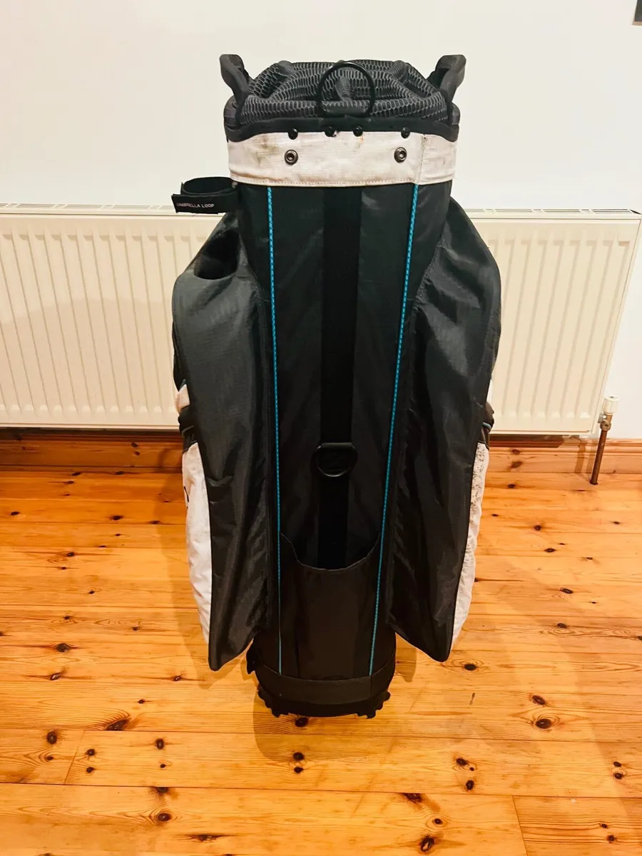 Titleist Cart Bag – White/Black/Blue - Image 3