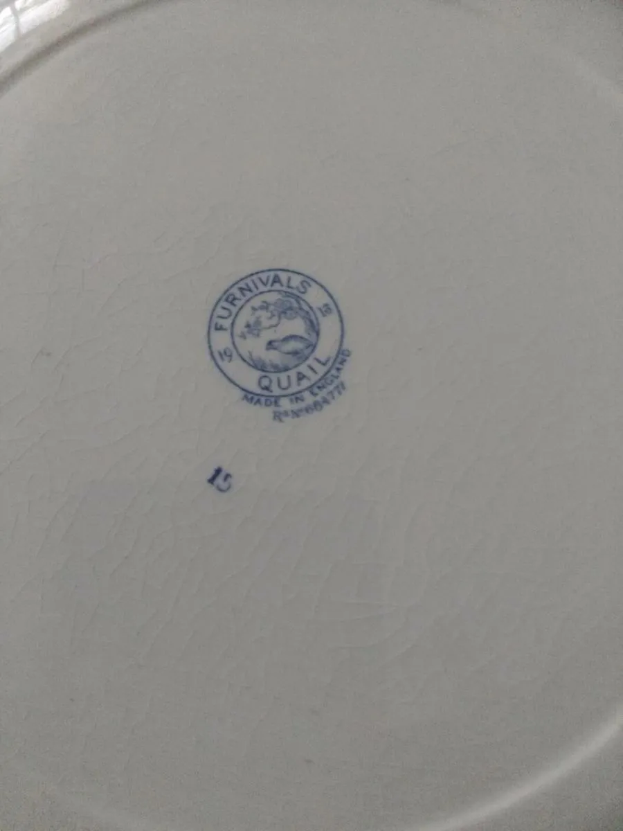 Furnivals large serving quail plate - Image 3