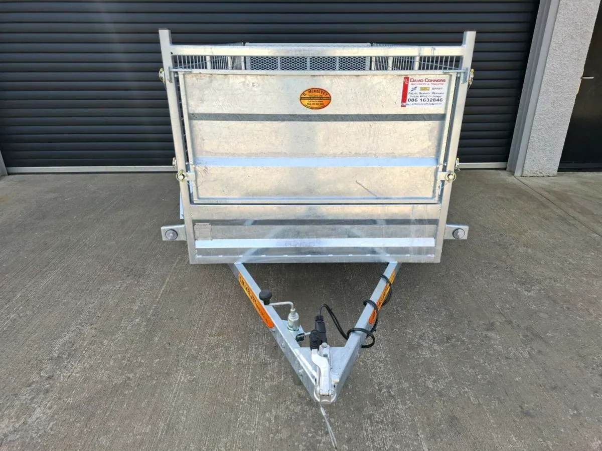New Mc Kelvey 8ft 2" x 4ft 2" builders trailer - Image 4