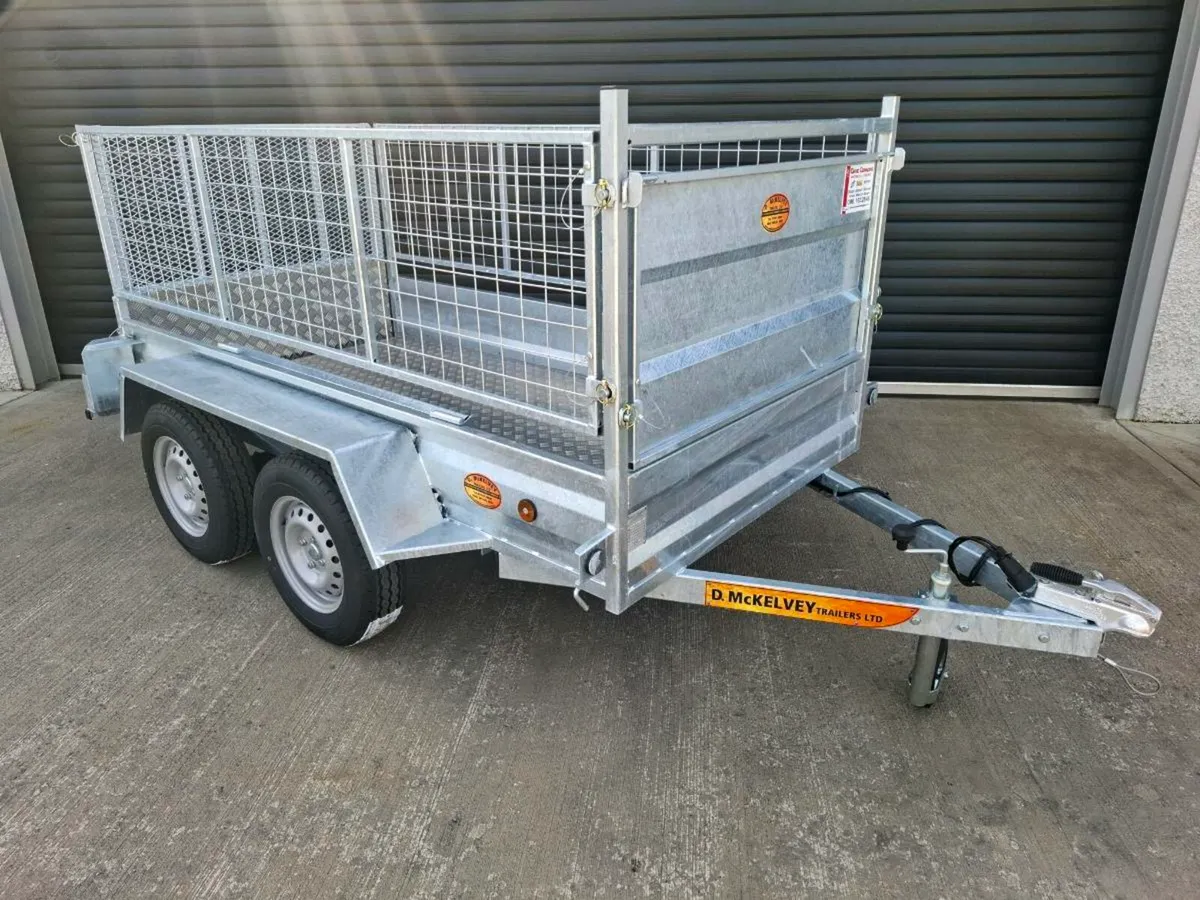 New Mc Kelvey 8ft 2" x 4ft 2" builders trailer - Image 1