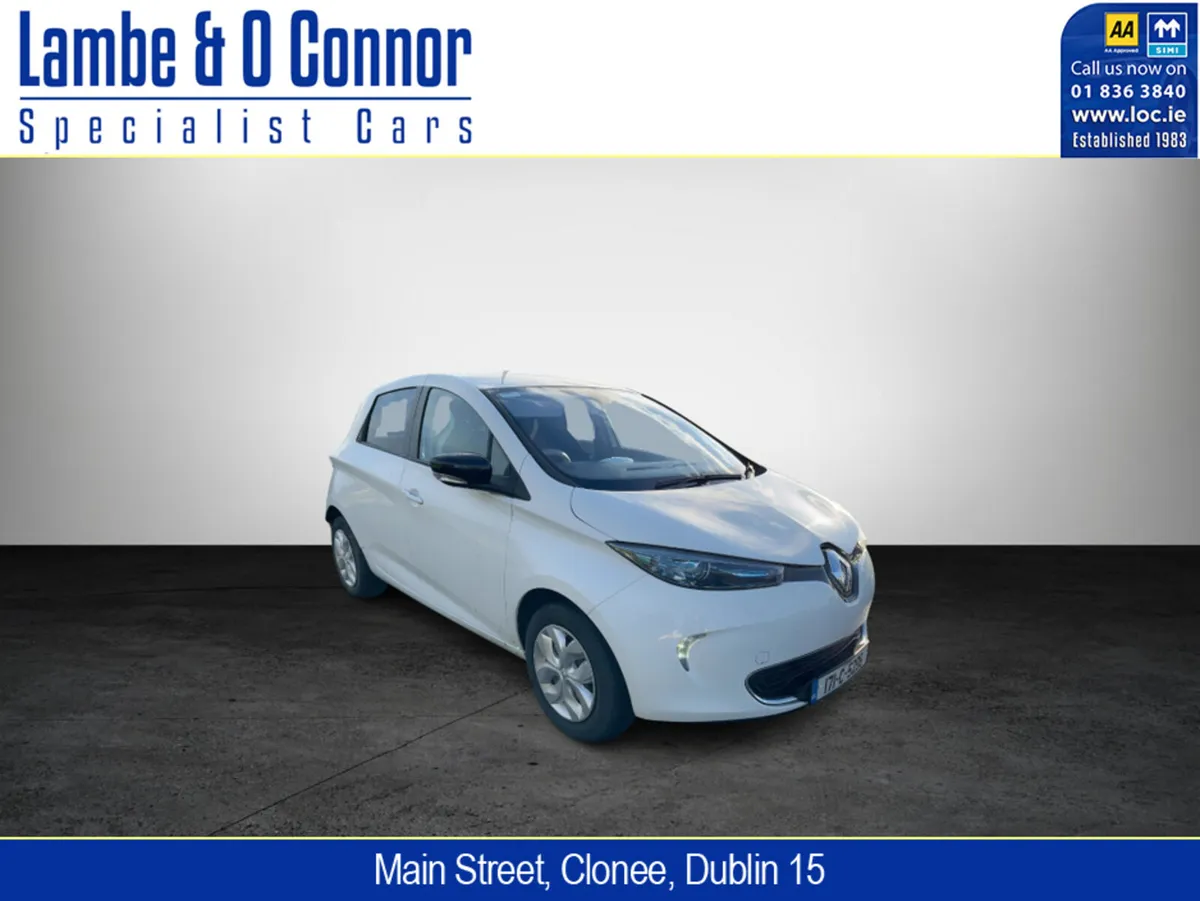 Renault Zoe EXPRESSION *** SAT NAV *** VERY LOW KM - Image 1