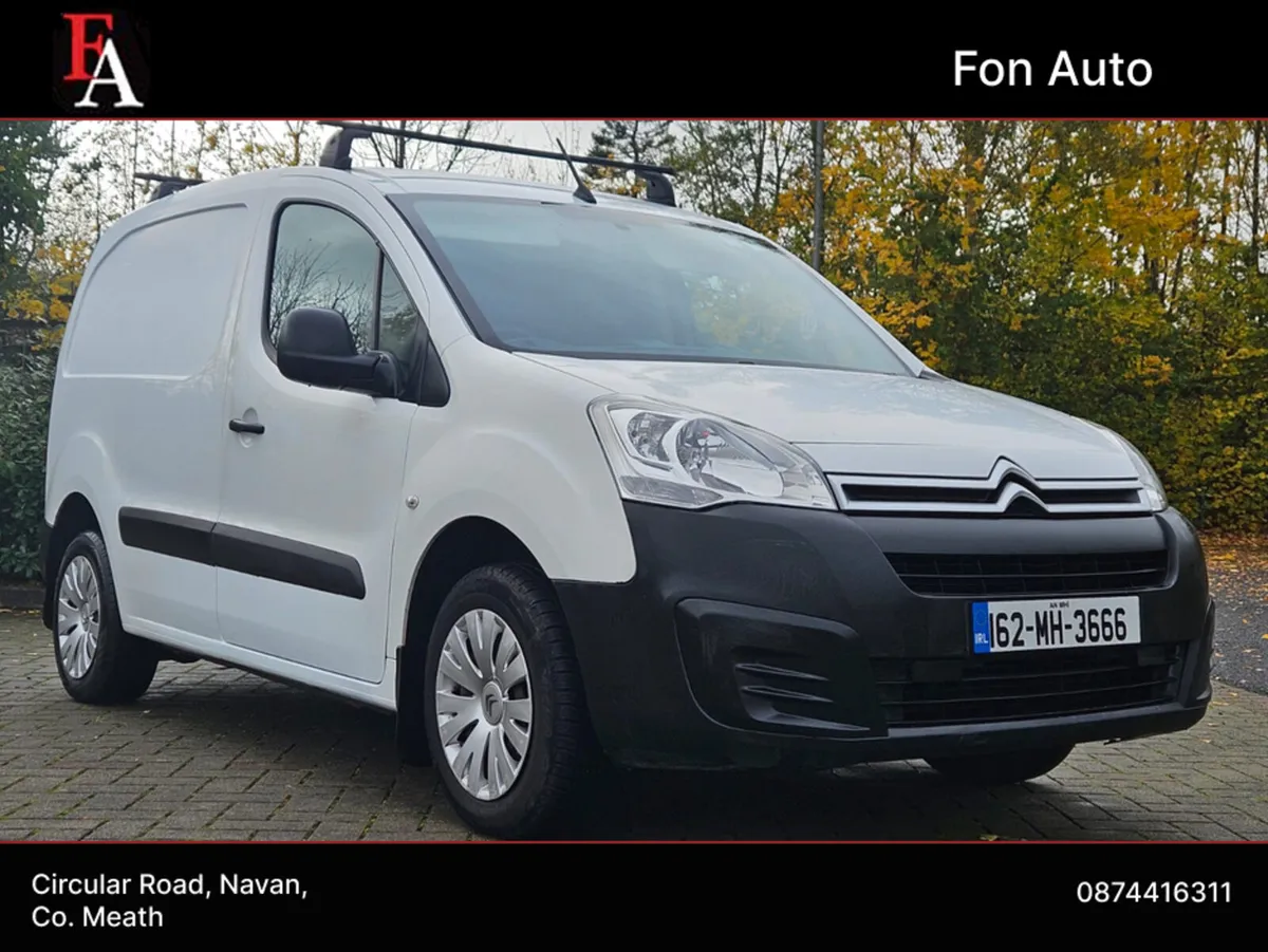 Citroen Berlingo 1.6 DIESEL 3 SEATER VAN NO VAT DO - Image 1