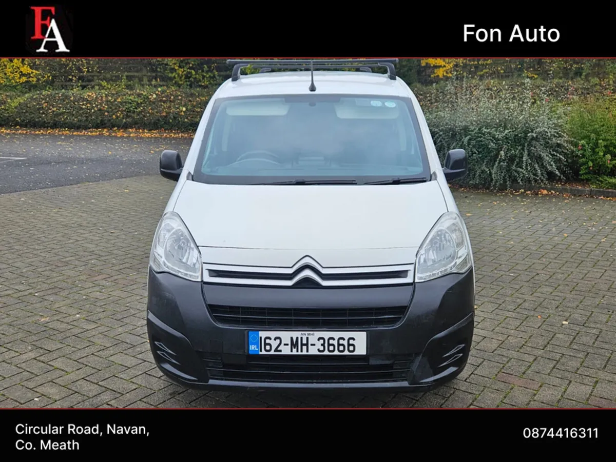 Citroen Berlingo 1.6 DIESEL 3 SEATER VAN NO VAT DO - Image 2