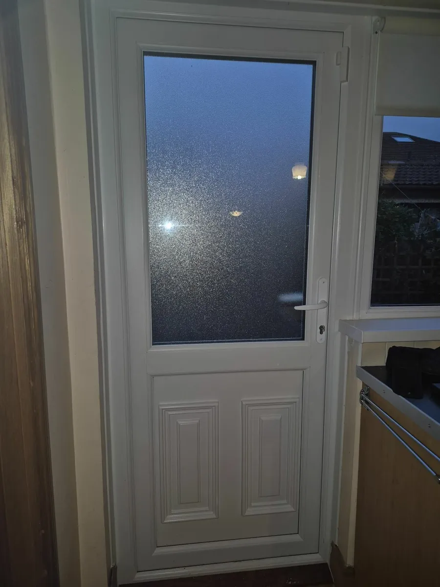 White PVC door - Image 1