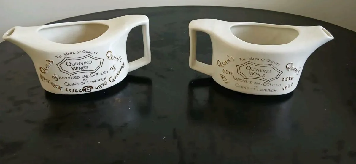 2 old jameson whiskey jugs - Image 3