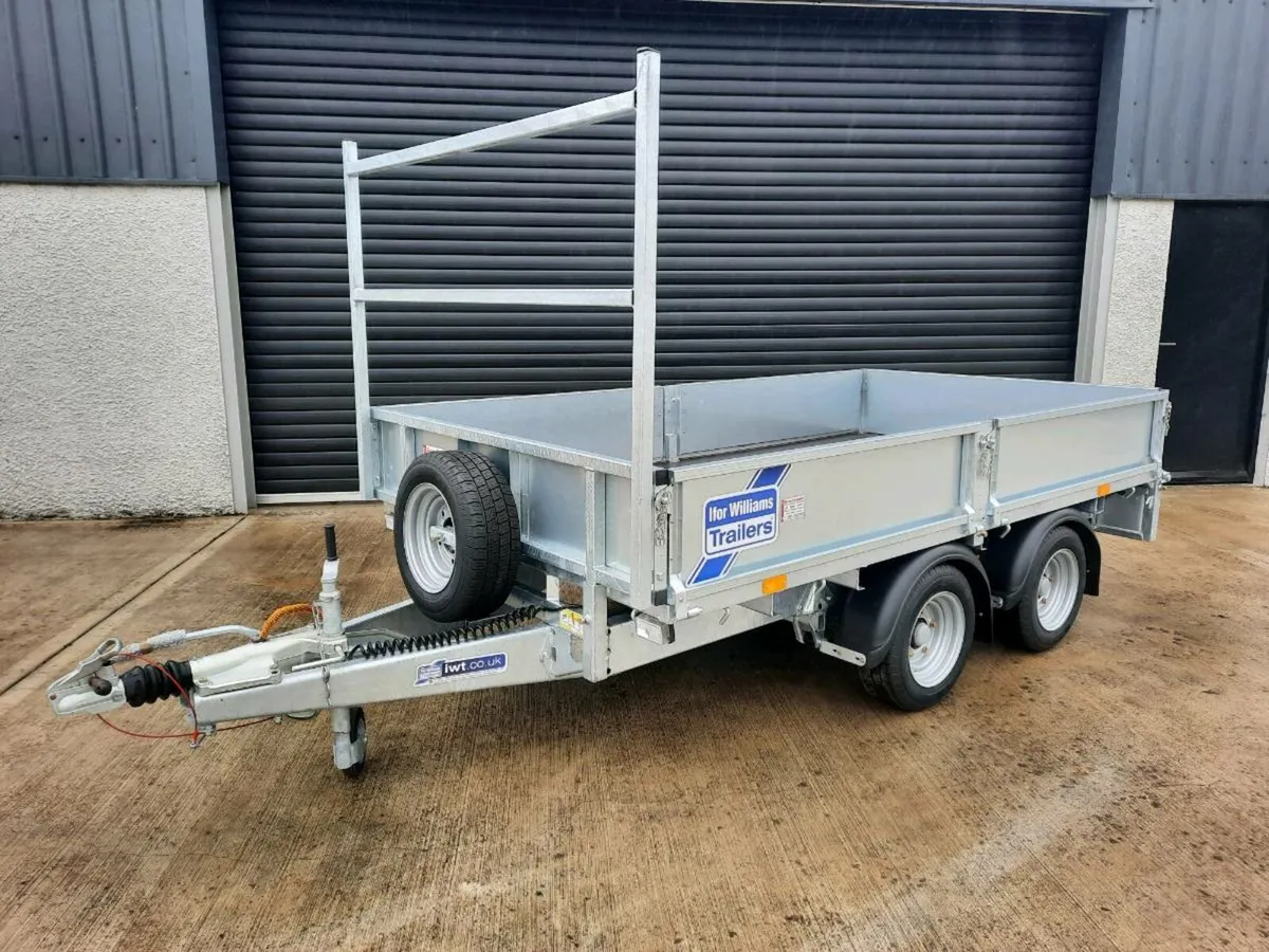New Ifor williams 10f x 5ft 6" trailer - Image 1