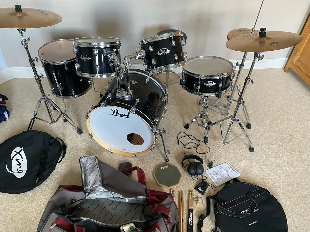 Pearl Export Drum Kit (FULL BUNDLE) - Image 1
