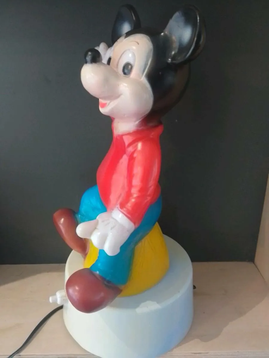 1970s vintage Mickey mouse night light. - Image 1