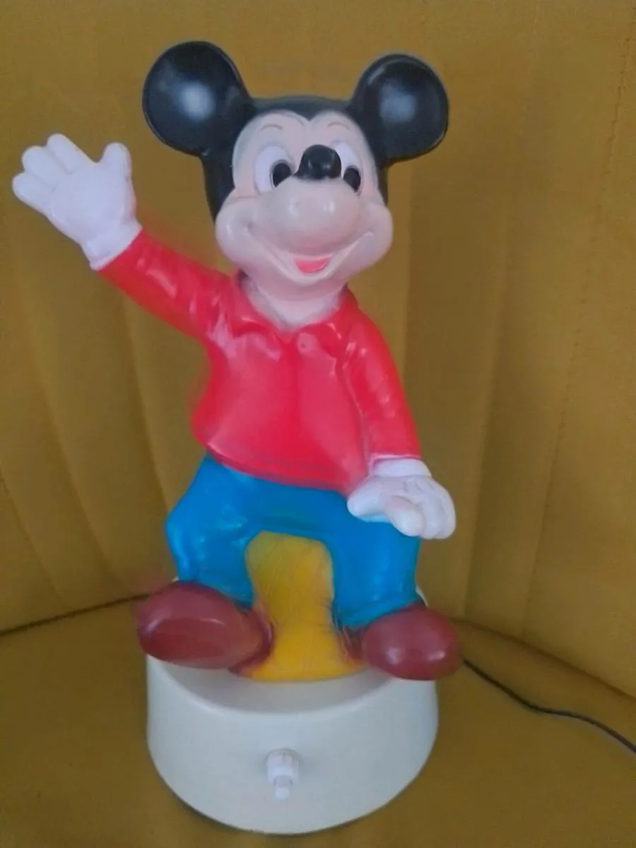 1970s vintage Mickey mouse night light. - Image 3