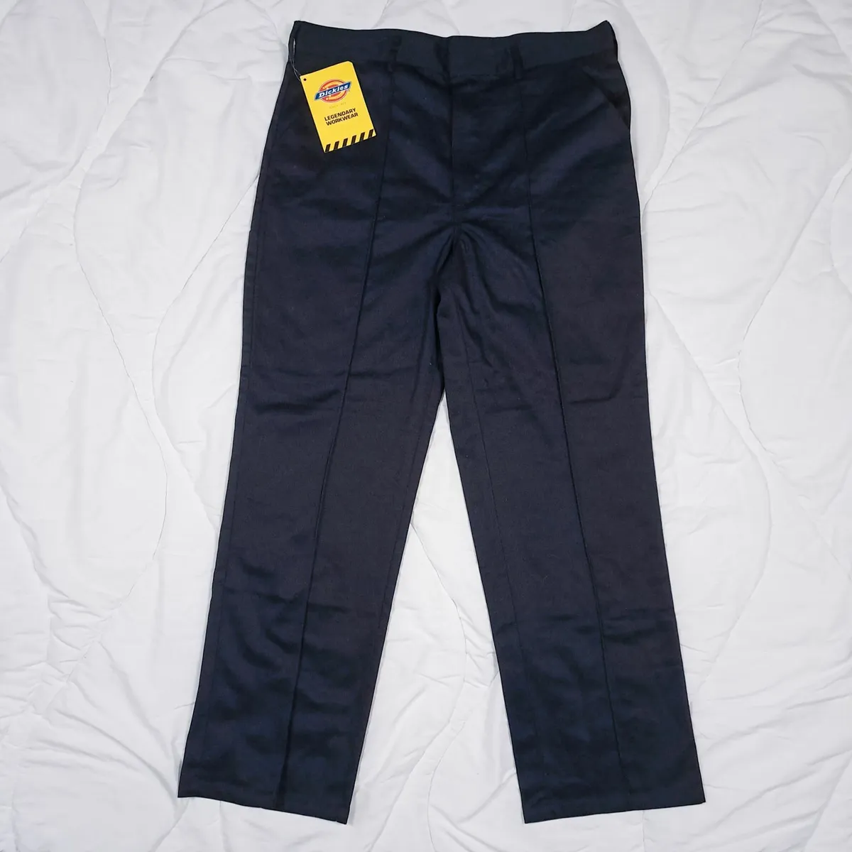 Dickies Navy Blue Redhawk Work Trousers 38R - Image 1