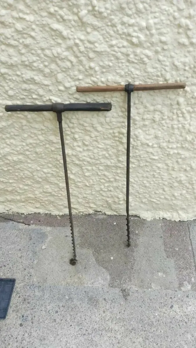 Vintage Manual Augers