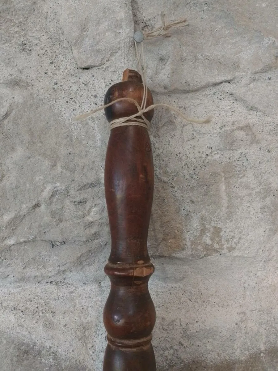 1800 antique bed warmer - Image 2