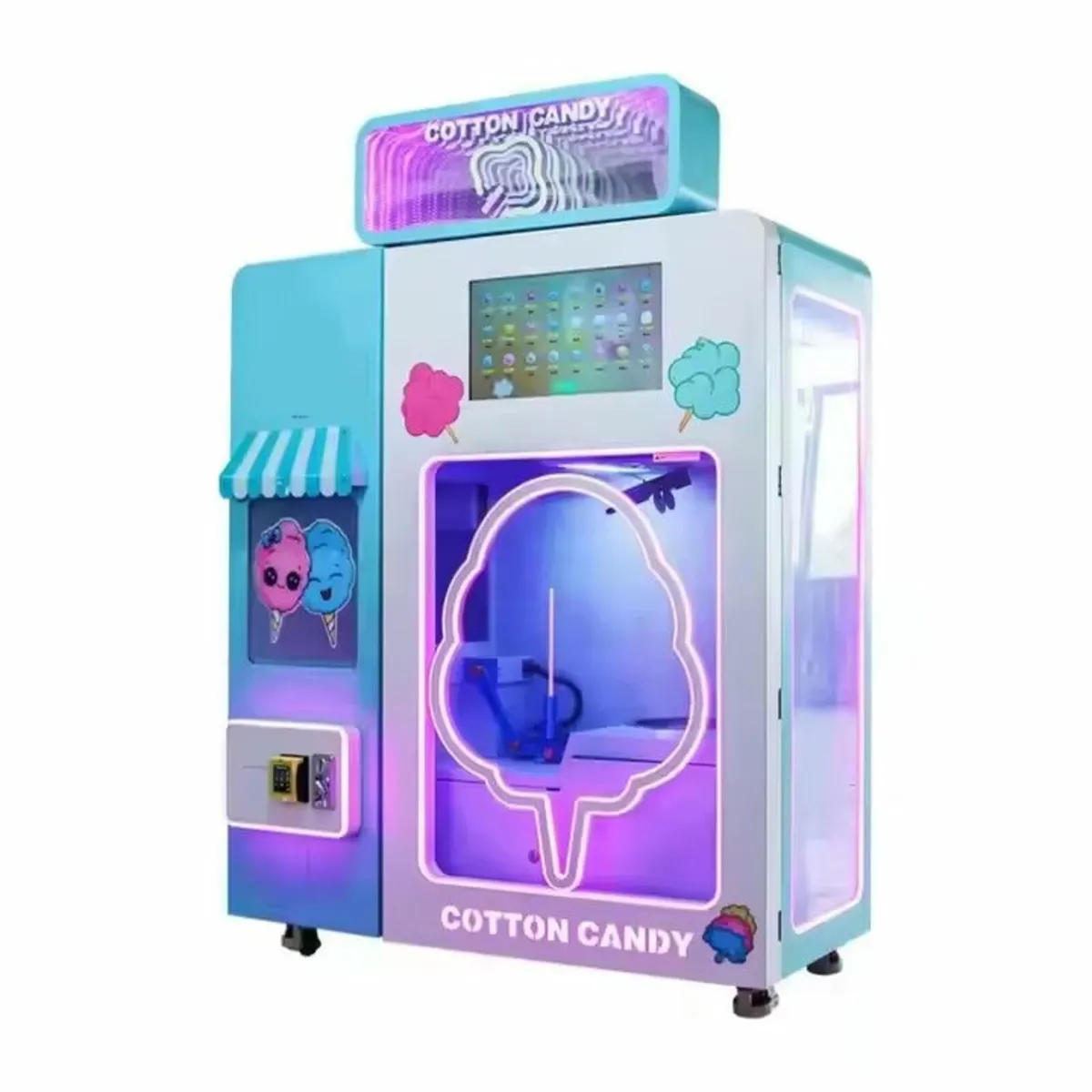 NEW Automatic Cotton Candy Vending Machine - Image 1