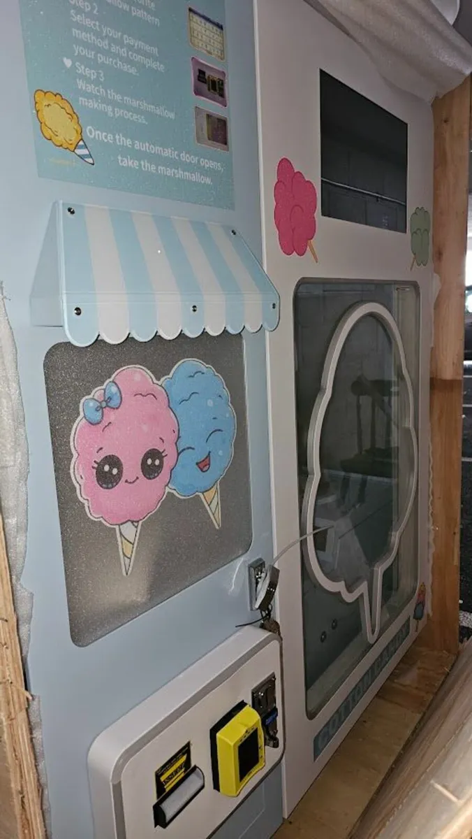 NEW Automatic Cotton Candy Vending Machine - Image 3